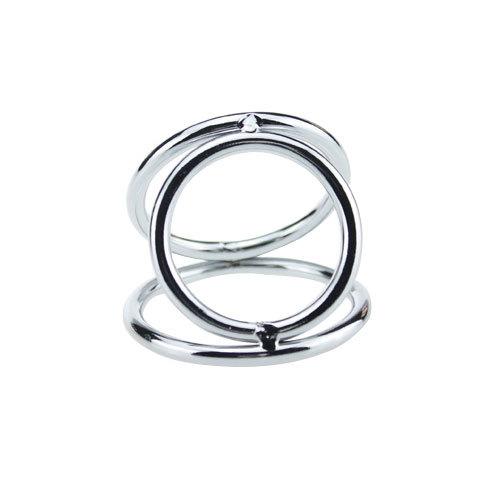 Cockring inox ba vòng giúp dương vật gân guốc, kéo dài quan hệ-duoc-ban-tai-Thetoysvn