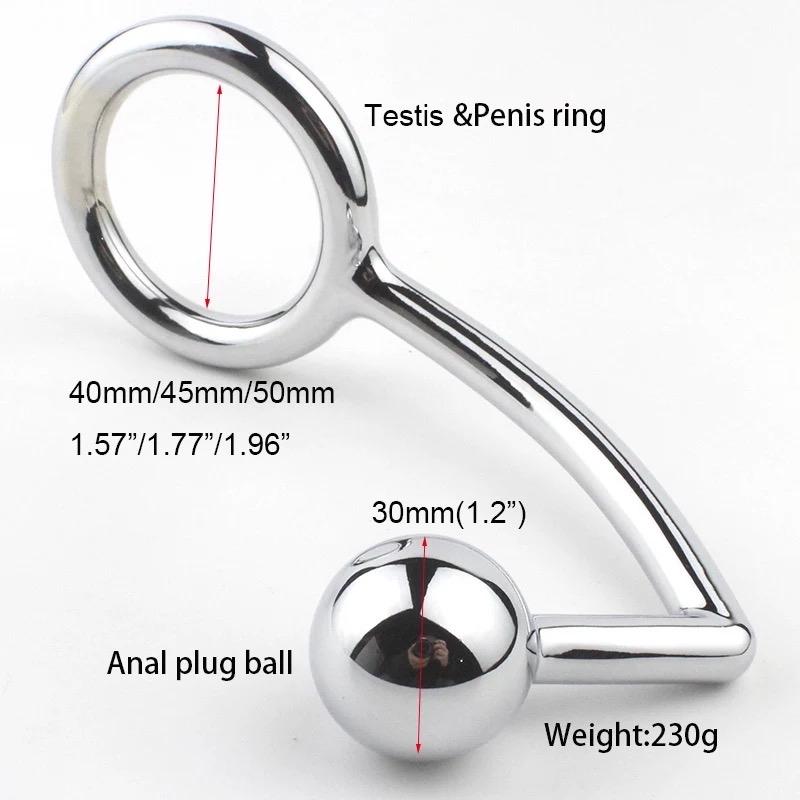 Cây móc ass inox - Đồ chơi BDSM -duoc-ban-tai-Thetoysvn