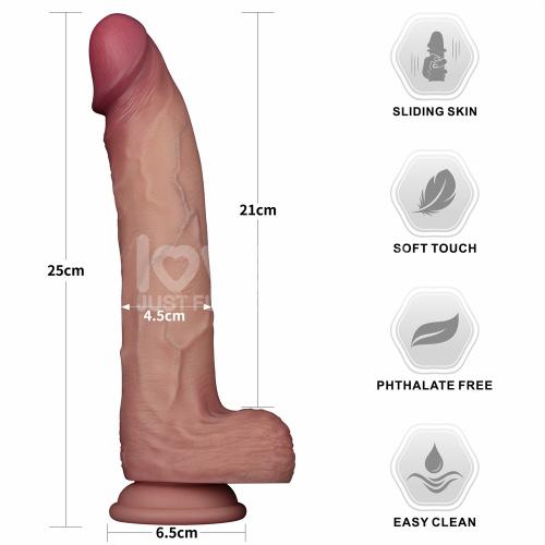10'' Sliding Skin Pro II Dual Layer Silicone Dong-duoc-ban-tai-Thetoysvn