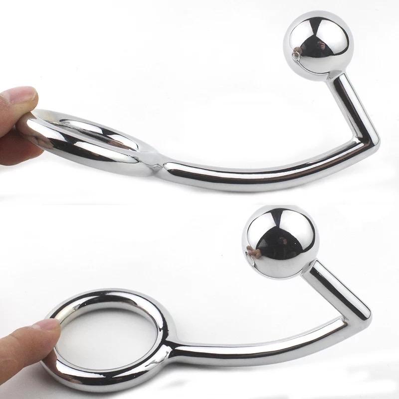 Cây móc ass inox - Đồ chơi BDSM -duoc-ban-tai-Thetoysvn