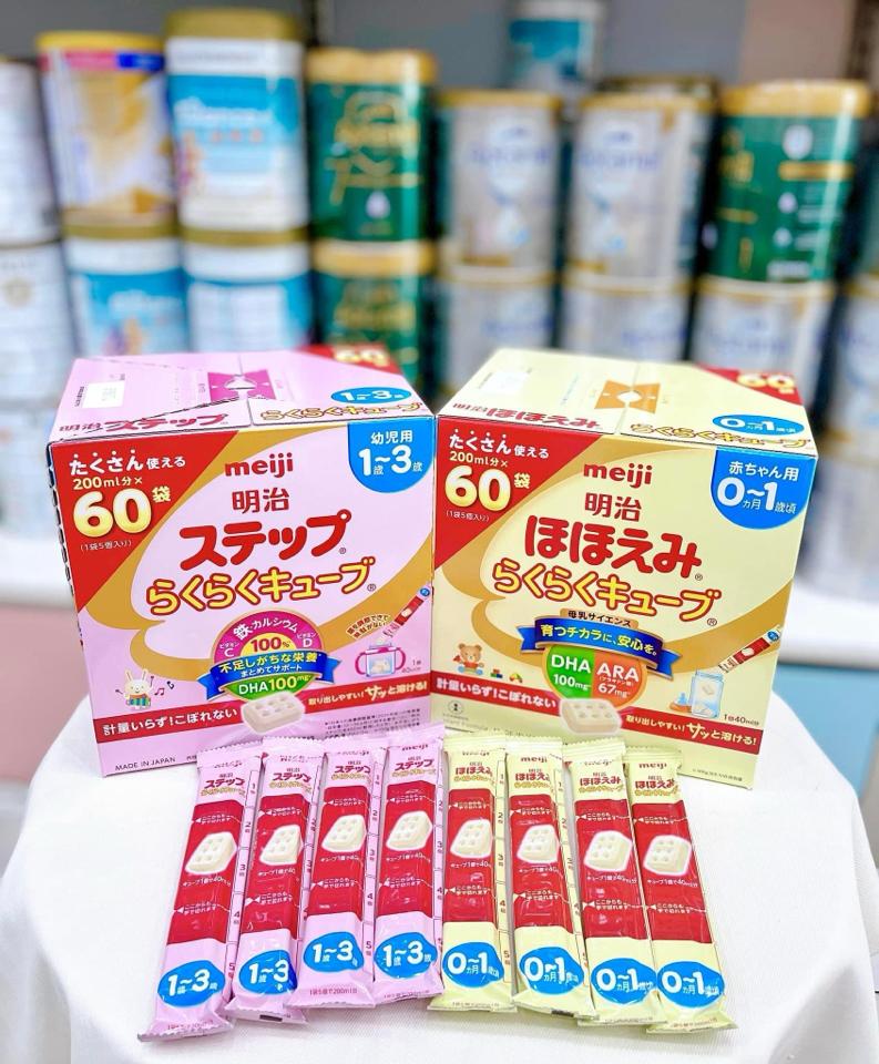 Sữa Meiji thanh số 9 cho bé từ 1 - 3Y phát triển toàn diện-duoc-ban-tai-BỐNG XINH 135 QUY HOÁ