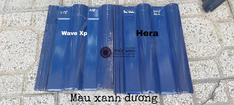 Ngói tráng men Prime - dòng Wave Xp - màu thông dụng-duoc-ban-tai-CÔNG TY PHÚC MINH