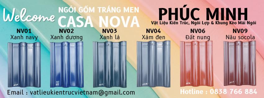 Ngói tráng men Casa Nova - Hãng Á MỸ-duoc-ban-tai-CÔNG TY PHÚC MINH