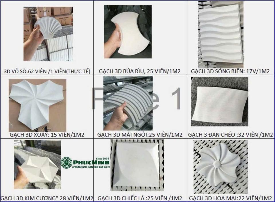 THI CÔNG HOÀN THIỆN : Gạch trang trí 3D xi măng-duoc-ban-tai-Công Ty Phúc Minh
