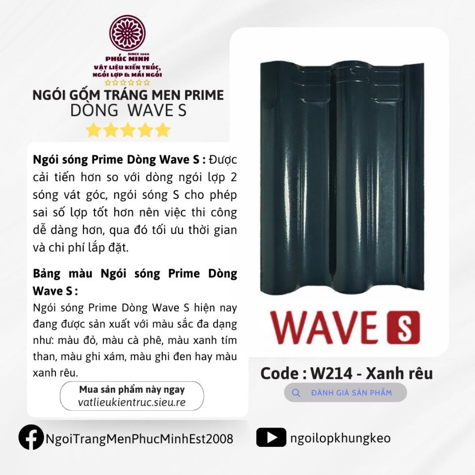 Ngói tráng men Prime - dòng Wave S-duoc-ban-tai-CÔNG TY PHÚC MINH