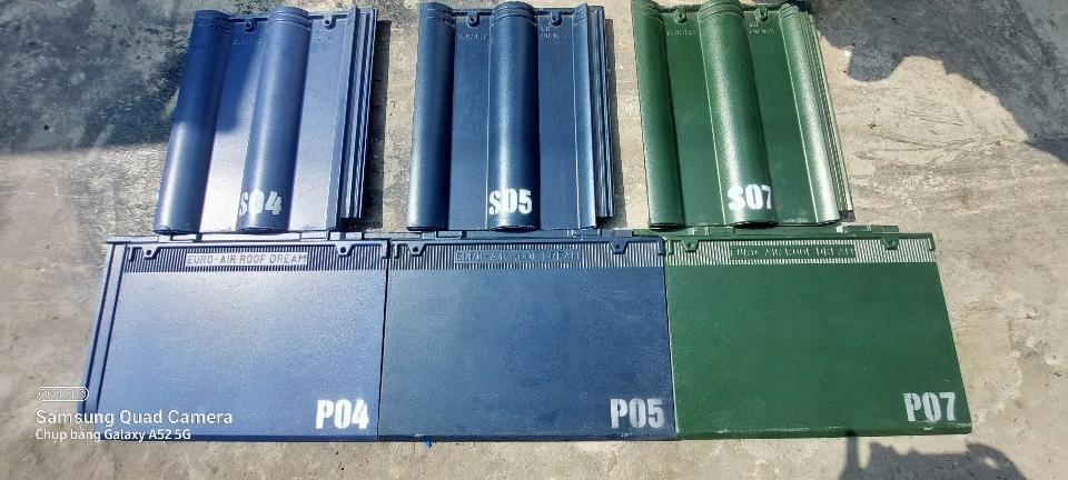 Ngói Nhật Eurotile - dòng P, sơn Nano 3D, dạng sóng nhỏ, 9 viên/m²-duoc-ban-tai-CÔNG TY PHÚC MINH