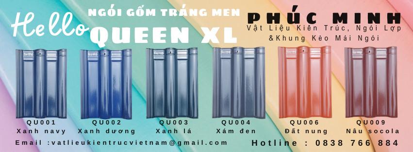 Ngói tráng men Queen XL - Hãng Á MỸ-duoc-ban-tai-CÔNG TY PHÚC MINH