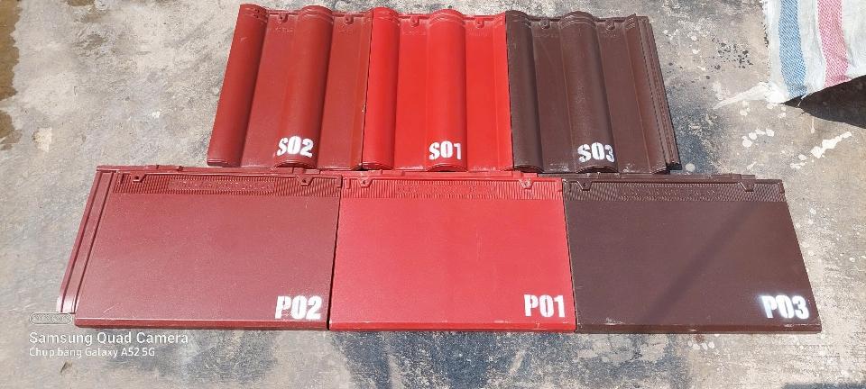Ngói Nhật Eurotile - dòng P, sơn Nano 3D, dạng sóng nhỏ, 9 viên/m²-duoc-ban-tai-CÔNG TY PHÚC MINH