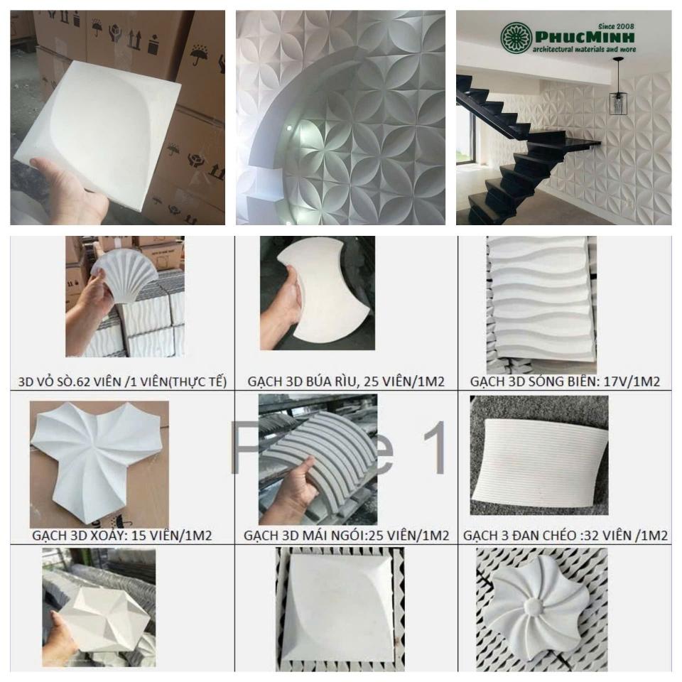 Gạch trang trí 3D xi măng-duoc-ban-tai-Công Ty Phúc Minh