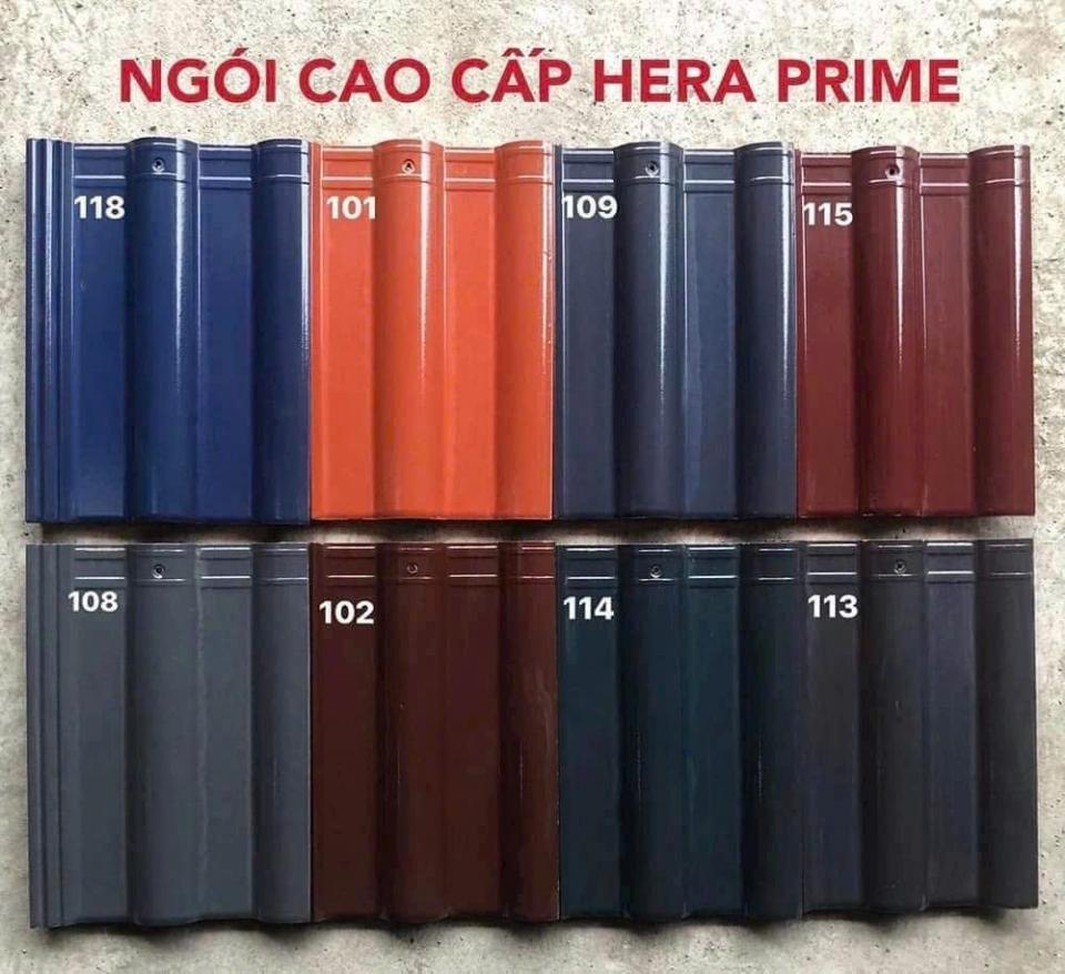 Ngói tráng men Prime - dòng Hera, màu thông dụng-duoc-ban-tai-CÔNG TY PHÚC MINH