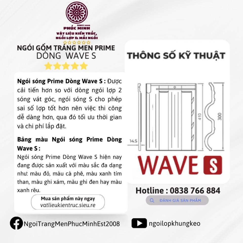 Ngói tráng men Prime - dòng Wave S-duoc-ban-tai-CÔNG TY PHÚC MINH
