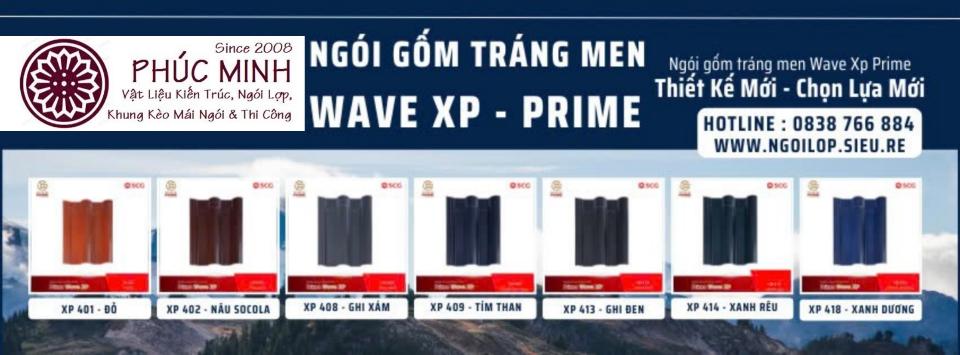 Ngói tráng men Prime - dòng Wave Xp - màu cao cấp-duoc-ban-tai-CÔNG TY PHÚC MINH