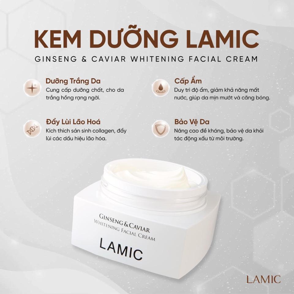 Kem Face LAMIC-duoc-ban-tai-𝐐𝐁 𝐁𝐄𝐀𝐔𝐓𝐘 & 𝐀𝐂𝐀𝐃𝐄𝐌𝐘