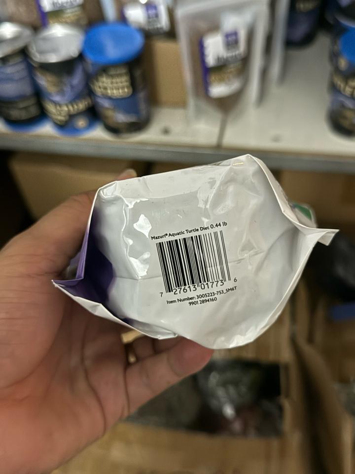 Cám mazuri (hàng Mỹ) đạm cao, hỗ trợ gai florida (100g)-duoc-ban-tai-Thế Giới Rùa Cảnh