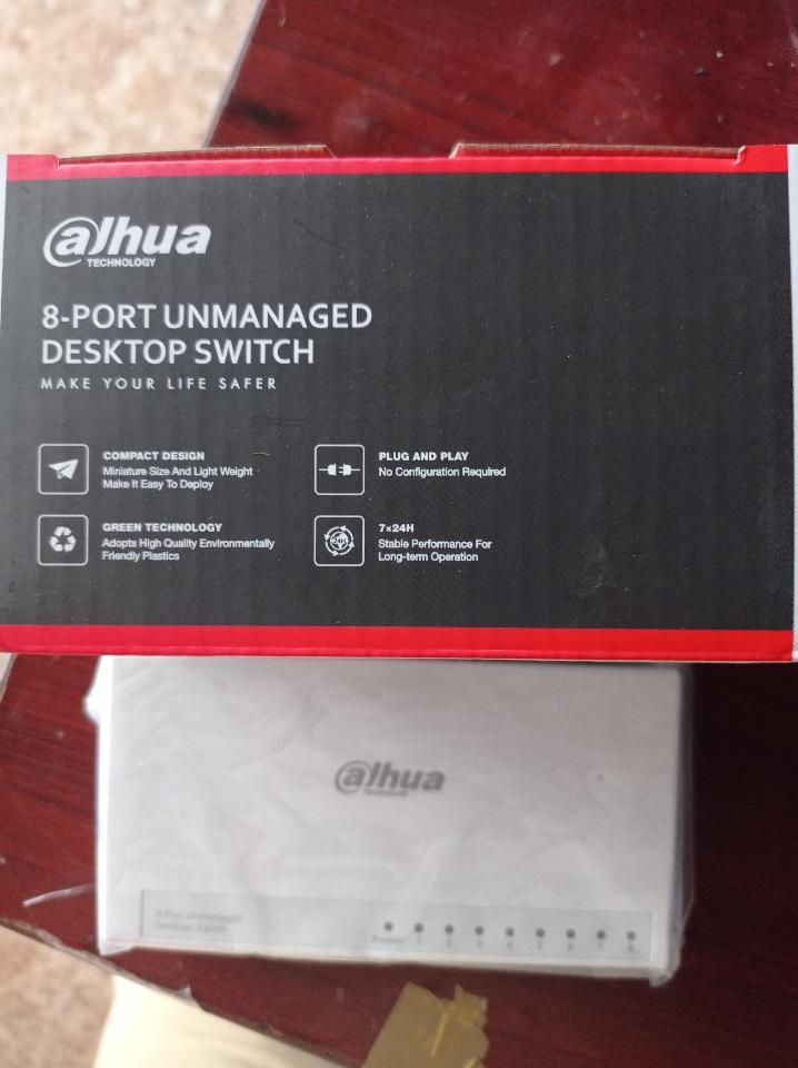 Switch dahua 8 port 100m-duoc-ban-tai-TIN HỌC-CÔNG NGHỆ DUY KHANG