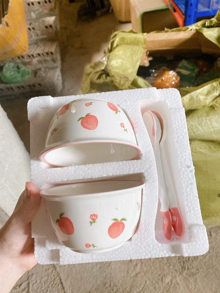 Bộ 2 bát 2 thìa( Nt báo mẫu)-duoc-ban-tai-Trúc Xinh