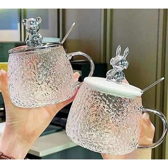 Cốc gấu thủy tinh-duoc-ban-tai-Trúc Xinh