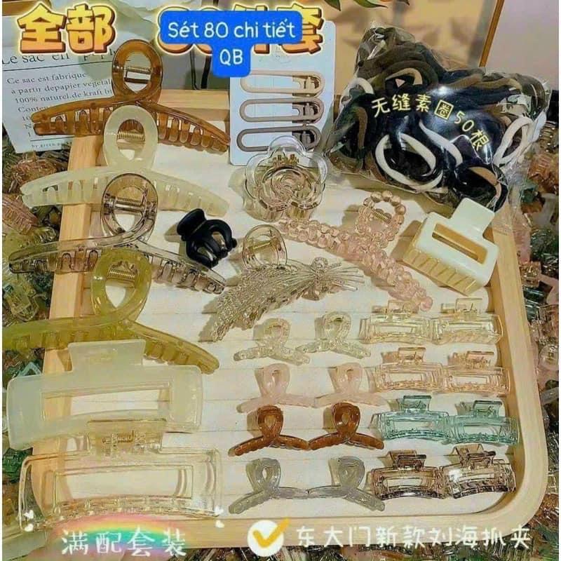 Set kẹp 80 chi tiết-duoc-ban-tai-Trúc Xinh