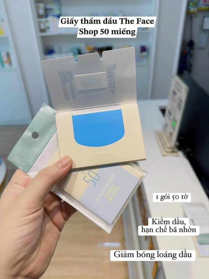 Giấy thấm dầu The Face Shop-duoc-ban-tai-Kiều Ngân Store