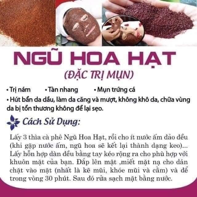 Mặt nạ ngũ hoa hạt-duoc-ban-tai-Kiều Ngân Store