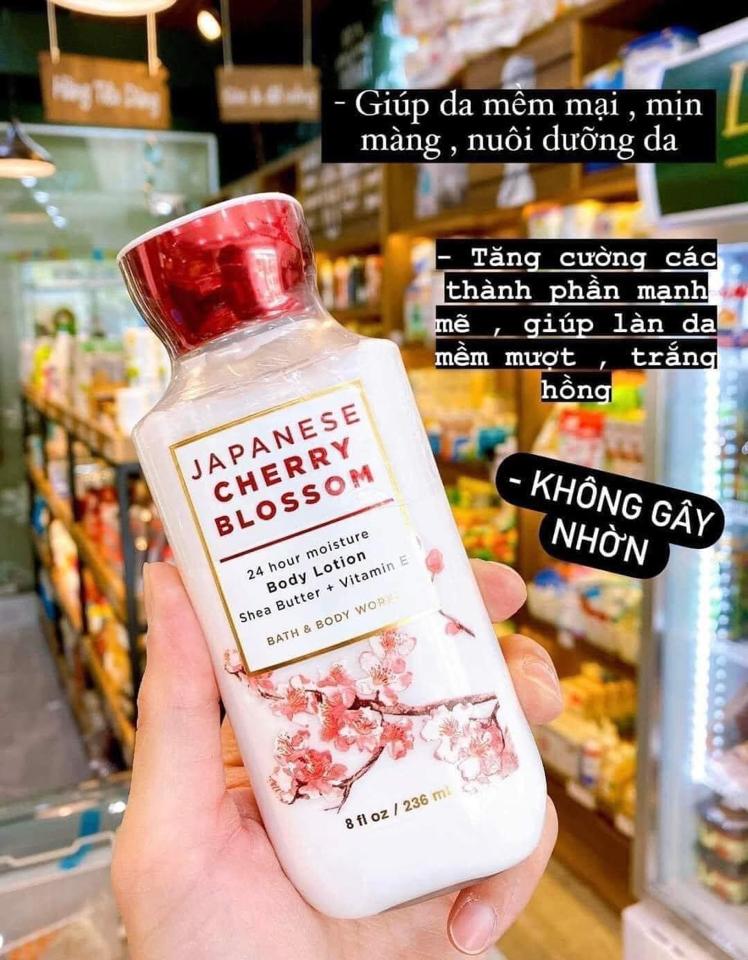 Losion BBW cherry blossom-duoc-ban-tai-Kiều Ngân Store