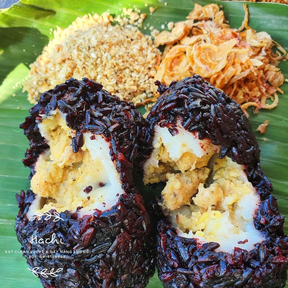 Xôi khúc gạo lứt ức gà-duoc-ban-tai-EATCLEAN HACHI DALAT