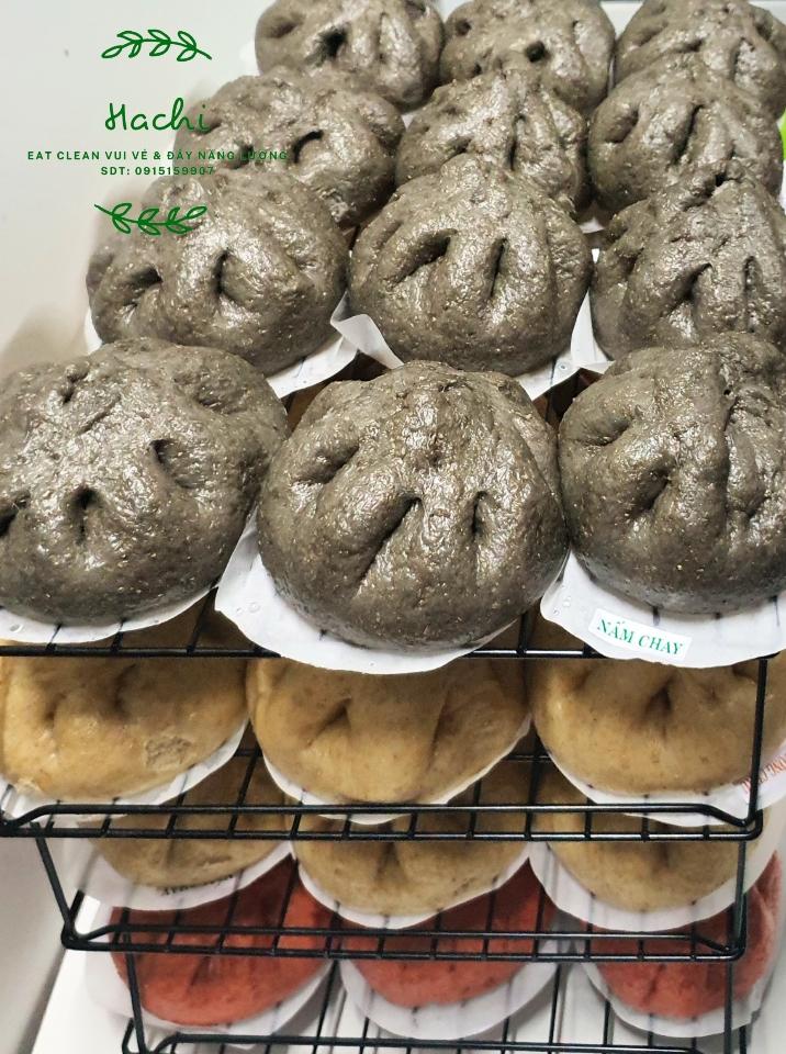 Bánh bao nguyên cám không nhân-duoc-ban-tai-EATCLEAN HACHI DALAT