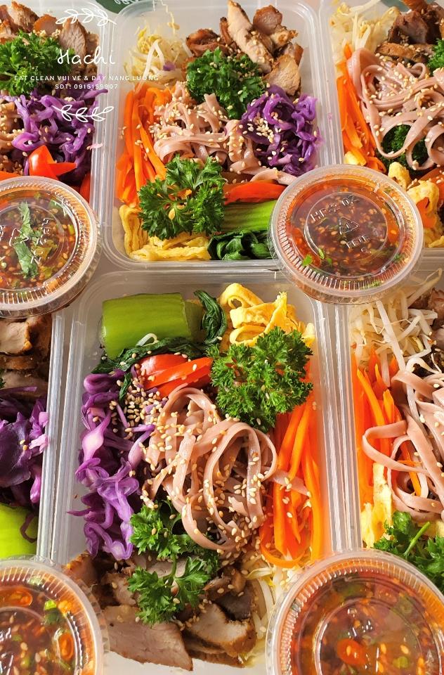 Phở trộn ngũ sắc heo ngũ vị-duoc-ban-tai-EATCLEAN HACHI DALAT