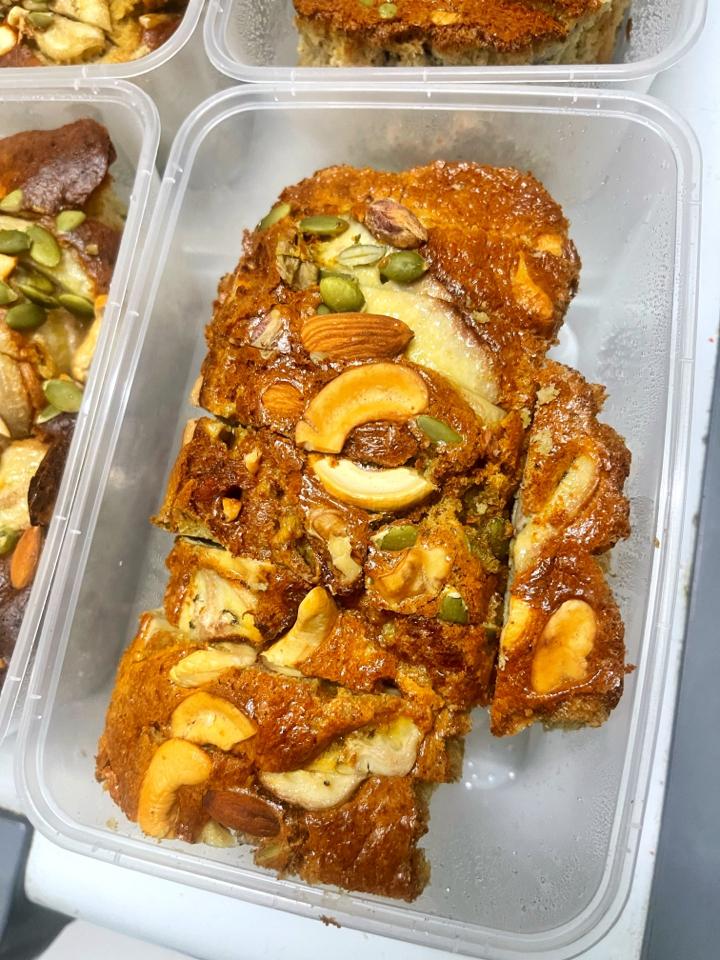 Bánh chuối protein -duoc-ban-tai-RawPro - Cửa hàng Protein tươi sống