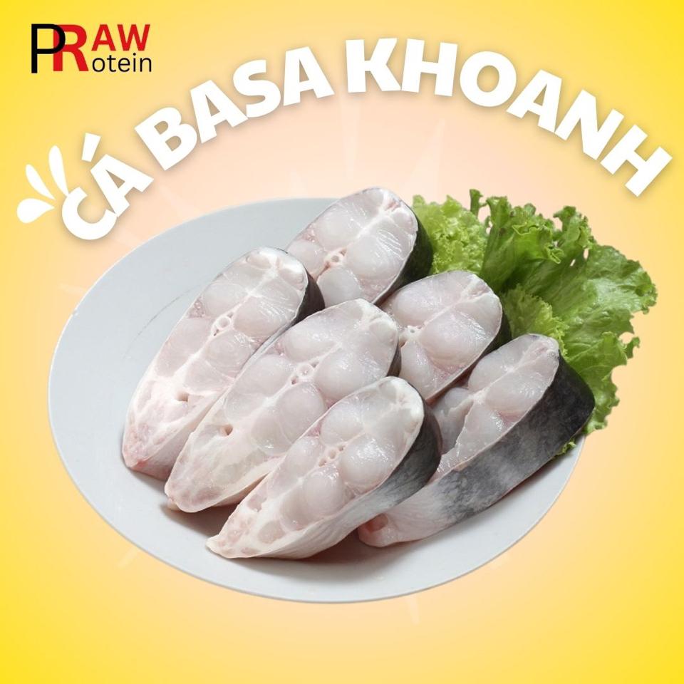 Cá basa khoanh ít mỡ-duoc-ban-tai-RawPro - Cửa hàng Protein tươi sống