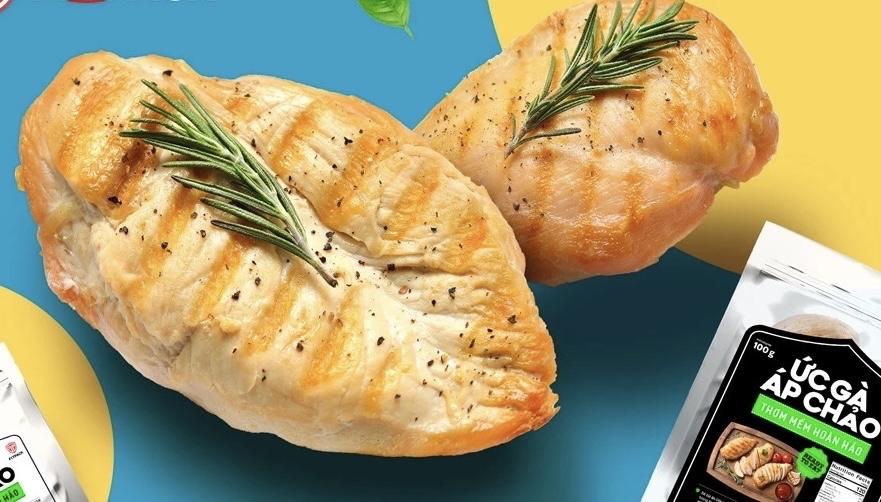 Ức gà nấu chậm -duoc-ban-tai-RawPro - Cửa hàng Protein tươi sống