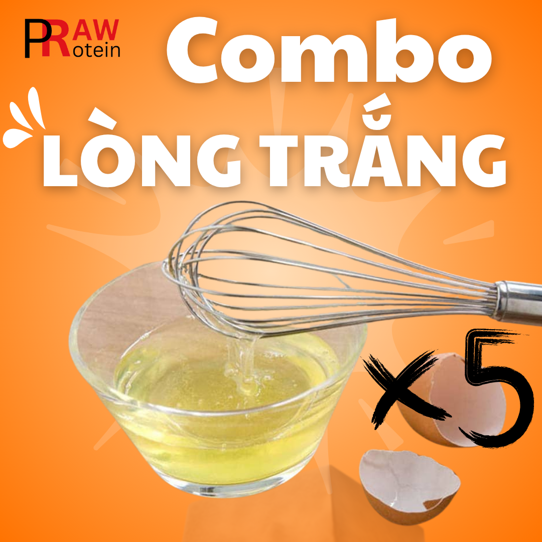 COMBO 5kg Lòng trắng trứng-duoc-ban-tai-RawPro - Cửa hàng Protein