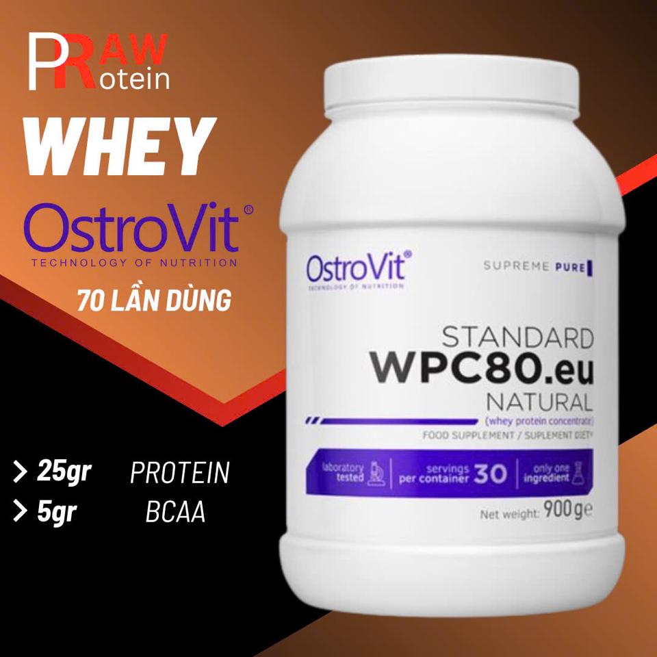 OSTROVIT STANDARD WPC80 4.54kg-duoc-ban-tai-RawPro - Cửa hàng Protein