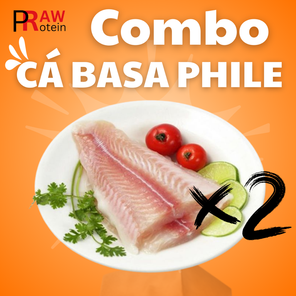 COMBO 2kg Cá Basa Phile-duoc-ban-tai-RawPro - Cửa hàng Protein