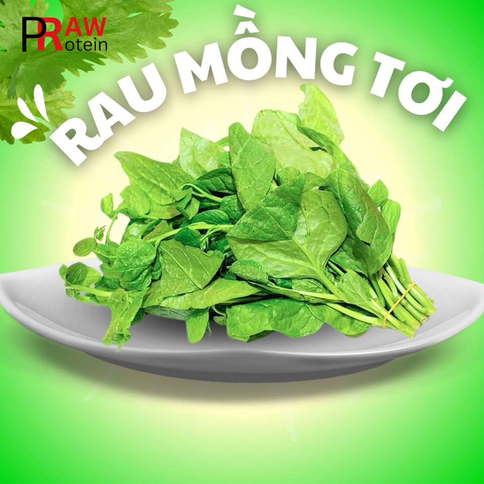 Rau mồng tơi 500gr-duoc-ban-tai-RawPro - Cửa hàng Protein