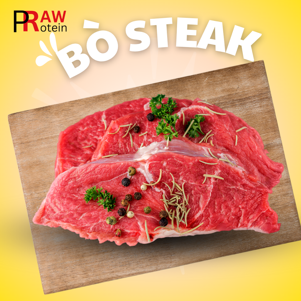 Thăn bò (Steak)-duoc-ban-tai-RawPro - Cửa hàng Protein