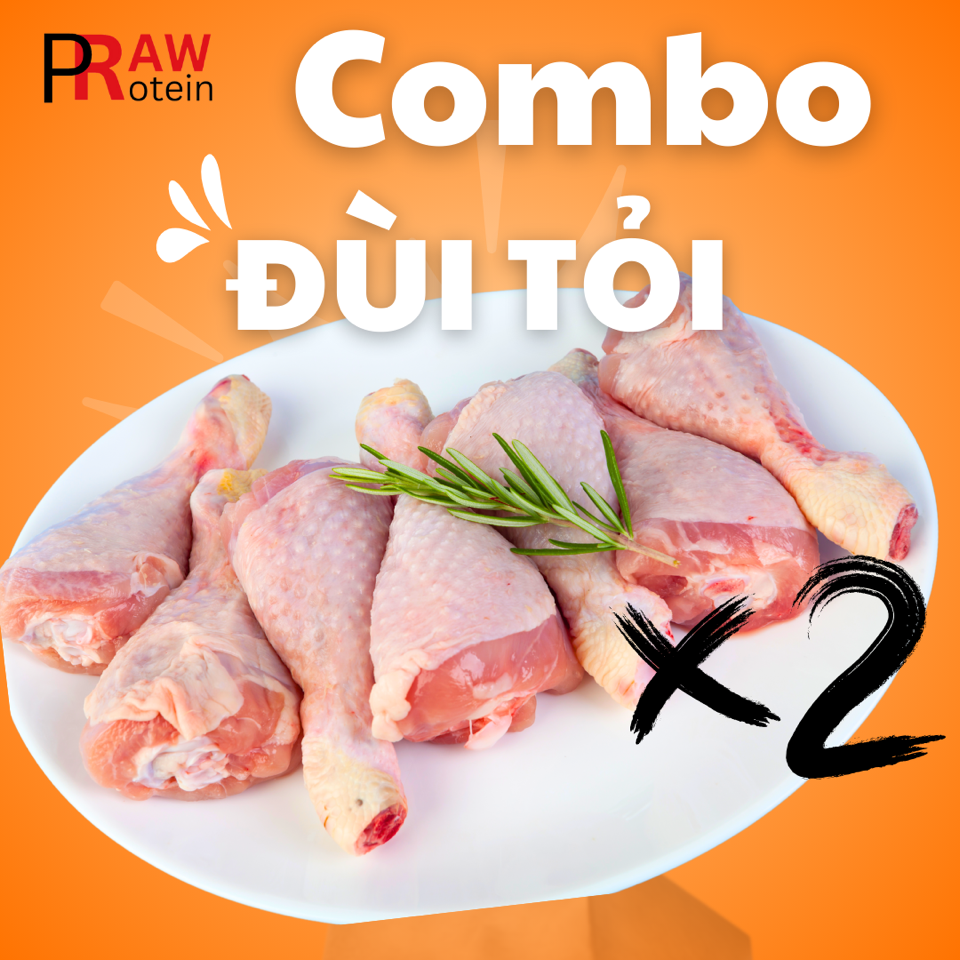 COMBO 2kg Đùi tỏi-duoc-ban-tai-RawPro - Cửa hàng Protein