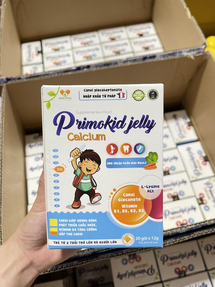 Thạch calci primokid jelly-duoc-ban-tai-Nhà Thuốc Nguyễn Thúy.CHẤT LƯỢNG CAO          NIỀM TIN LỚN