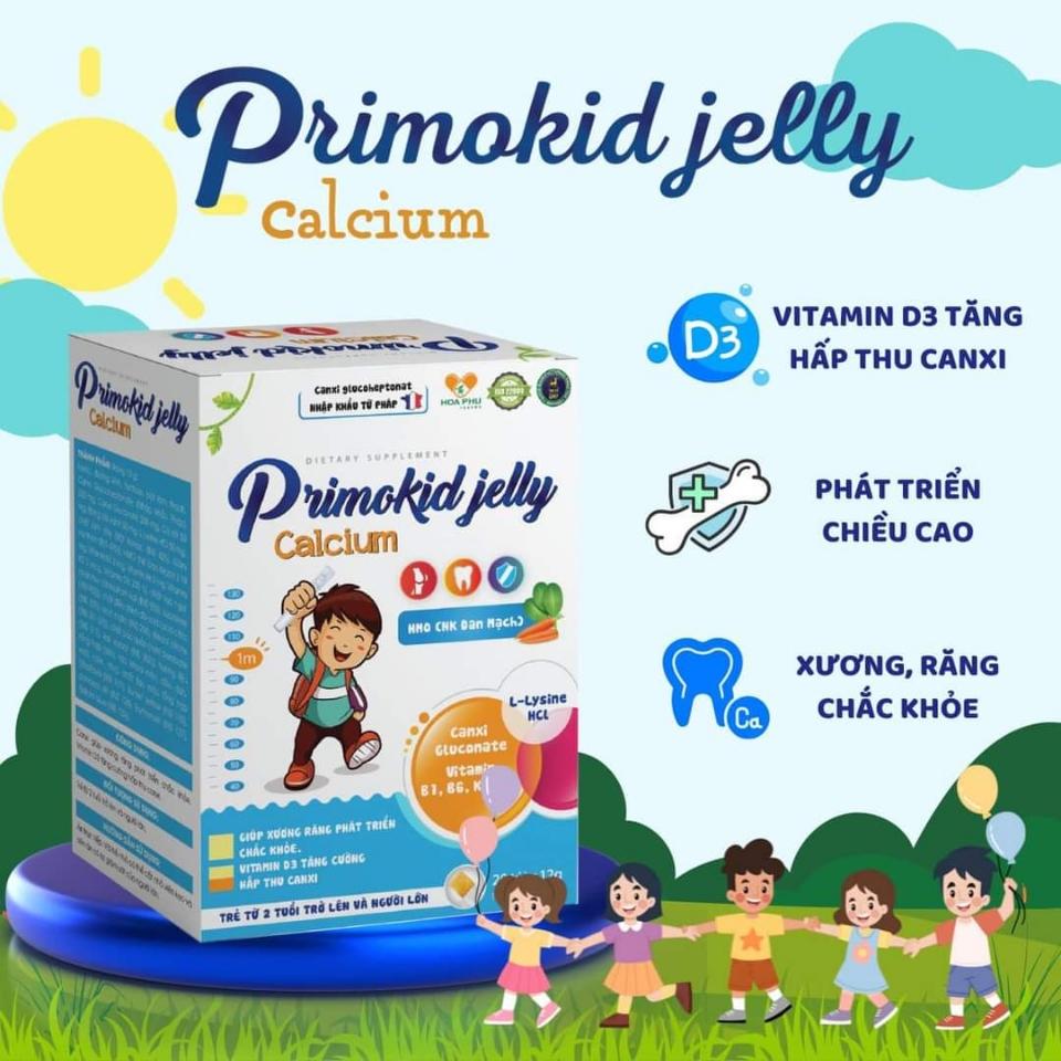 Thạch calci primokid jelly-duoc-ban-tai-Nhà Thuốc Nguyễn Thúy.CHẤT LƯỢNG CAO          NIỀM TIN LỚN