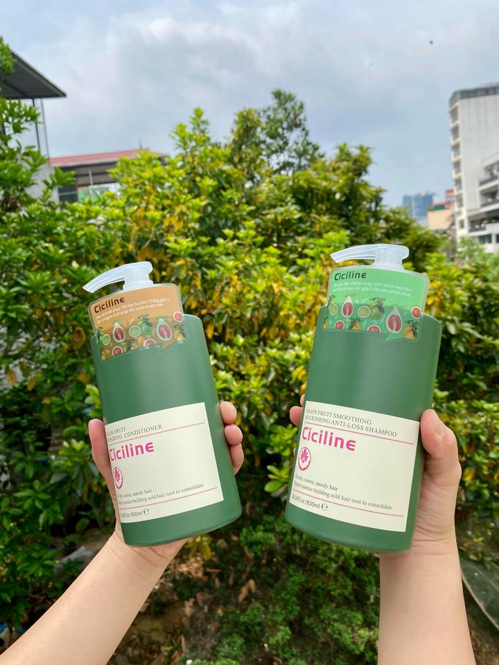 Cặp Gội Xả Ciciline - 830ml | Ngăn Tóc Gãy Rụng Hiệu Quả-duoc-ban-tai-MỸ PHẨM QUÂN THU
