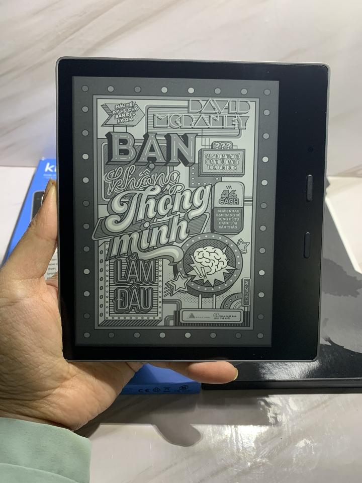 Kindle Oasis 3-8Gb Graphite likenew fullbox 20160GXF-duoc-ban-tai-BKTECH STORE
