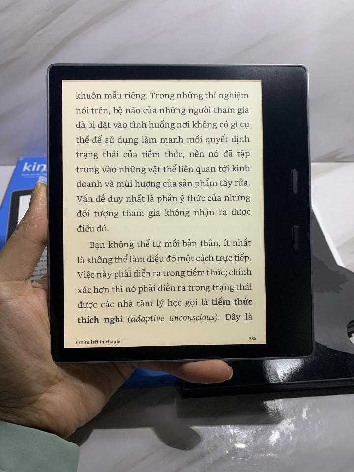 Kindle Oasis 3-8Gb Graphite likenew fullbox 20160GXF-duoc-ban-tai-BKTECH STORE