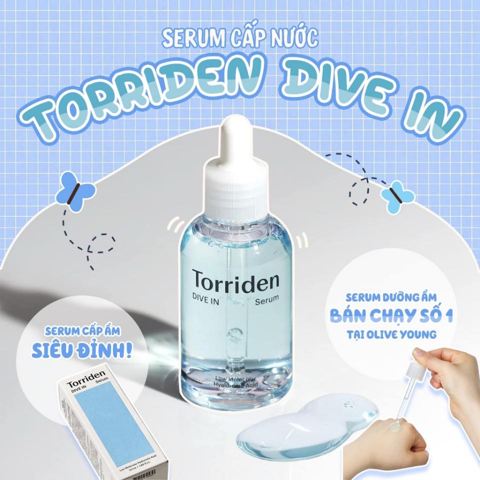 Serum Torriden Dive in 50ml Cấp ẩm căng bóng-duoc-ban-tai-T&T COSMETIC
