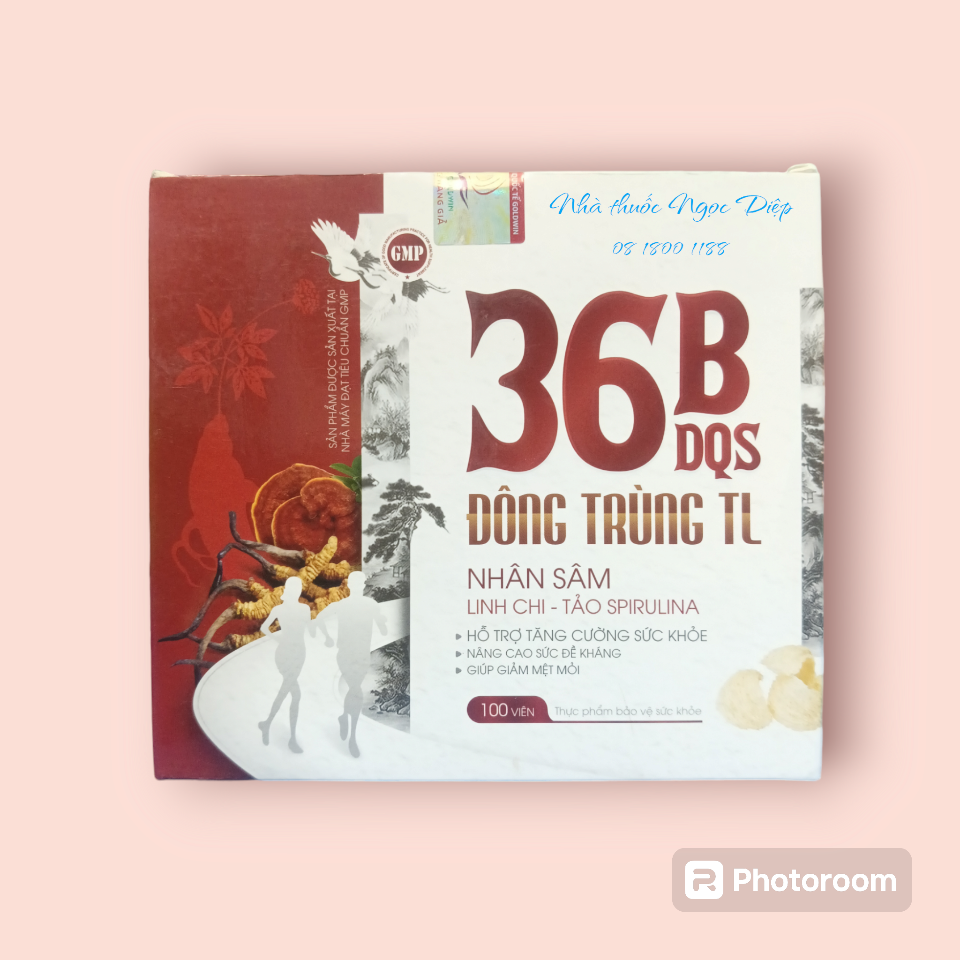 Đông trùng 36B DQS H10*10v-duoc-ban-tai-Nhà thuốc Ngọc Diệp
