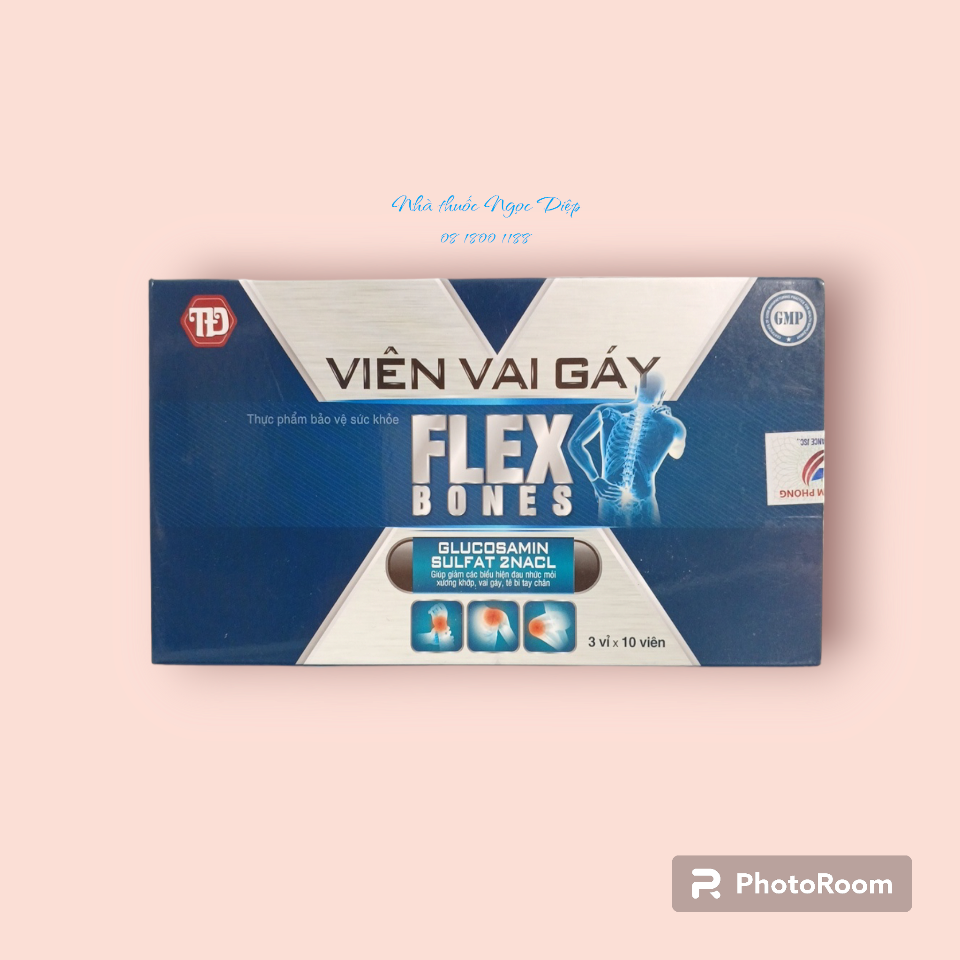 Viên vai gáy Flex Bones H3*10v-duoc-ban-tai-Nhà thuốc Ngọc Diệp