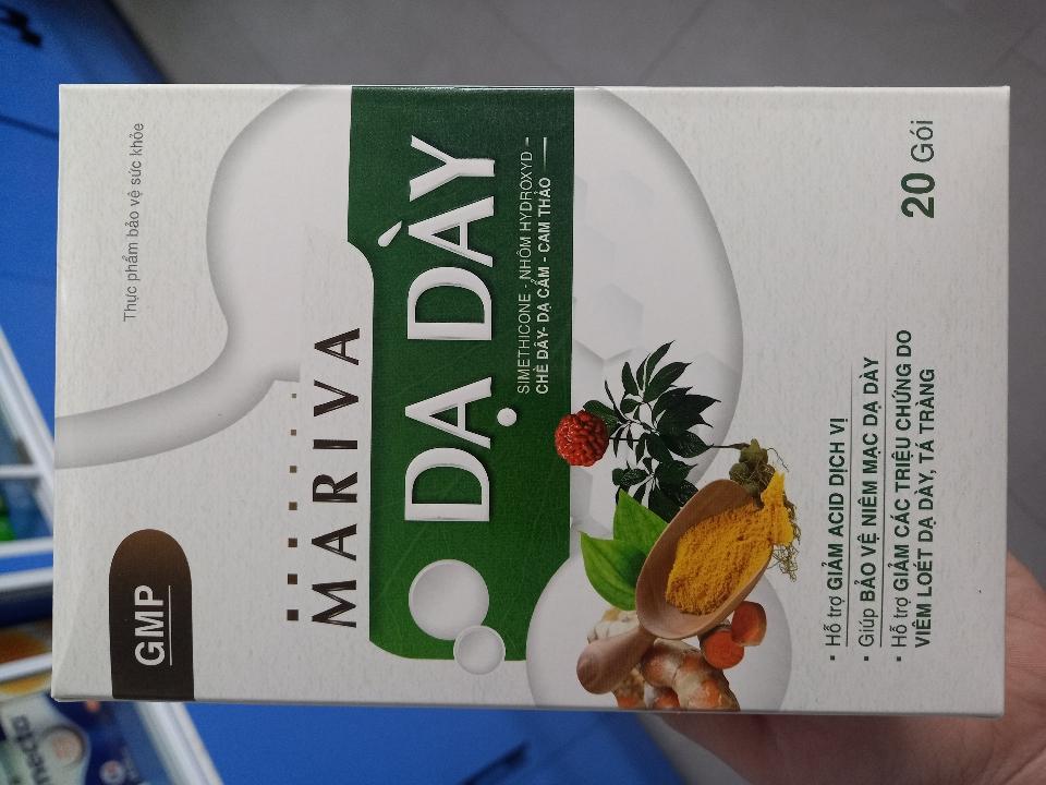 Dạ dày Mariva hộp 20gói-duoc-ban-tai-Nhà thuốc Ngọc Diệp