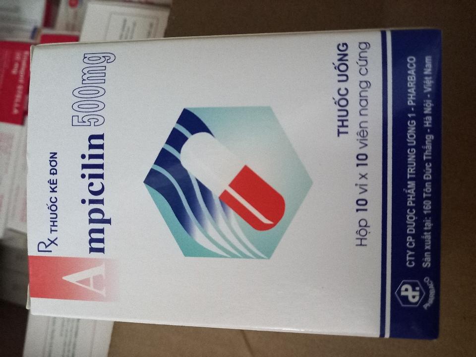 Ampicillin 500mg TW1-duoc-ban-tai-Nhà thuốc Ngọc Diệp