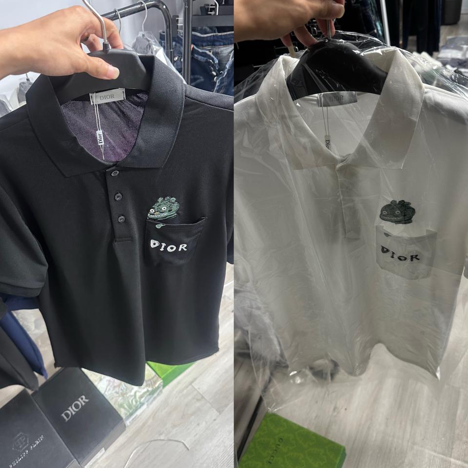 Polo Dior thêu con ếch -duoc-ban-tai-Thái Huy Oder