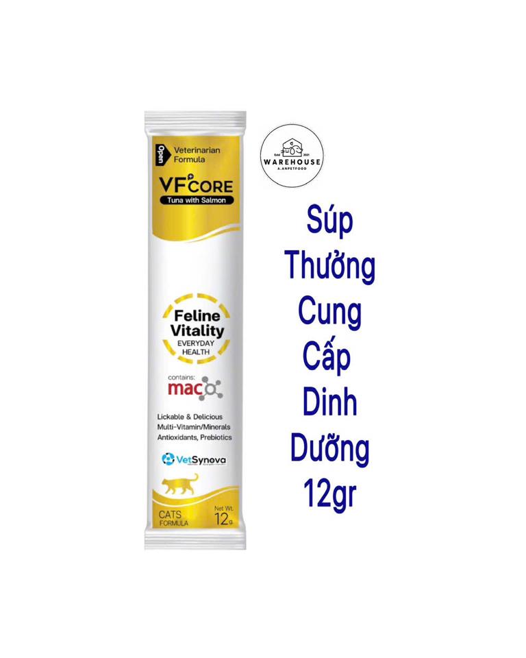 VF+ Core Feline Vitality - Súp Thưởng Cung Cấp Dinh Dưỡng 12gr-duoc-ban-tai-AAN PETFOOD WAREHOUSE - Chi nhánh Phạm Văn Chiêu