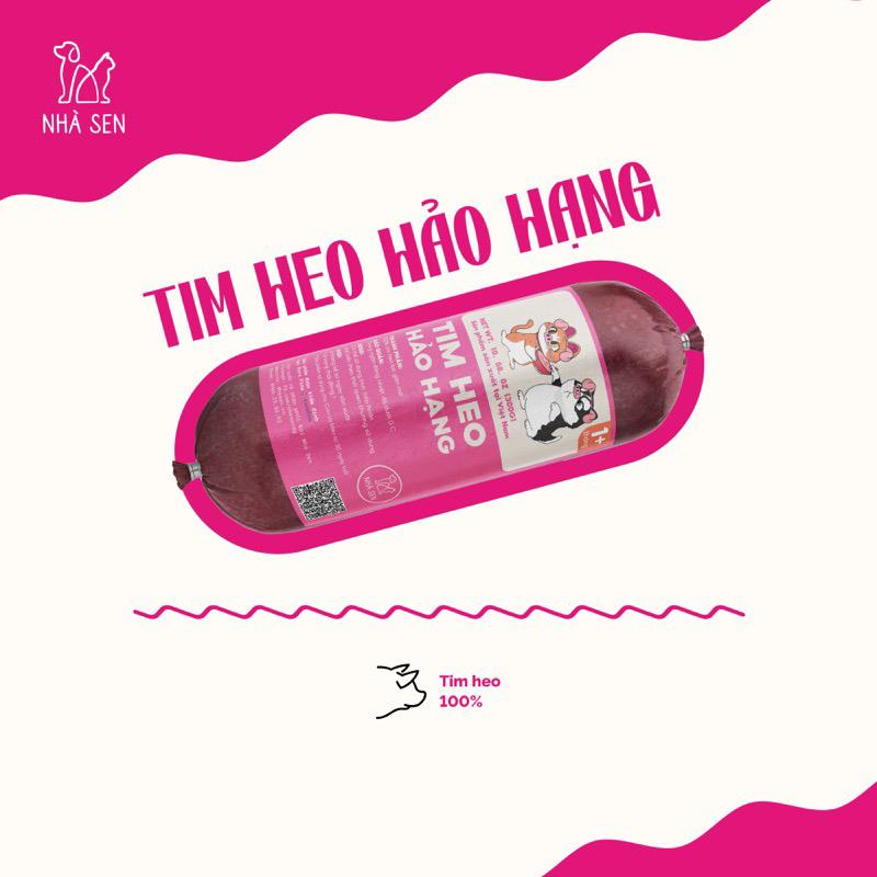 Nhà Sen - Tim heo hảo hạng 300g cho Chó, Mèo từ 1 tháng +-duoc-ban-tai-AAN PETFOOD WAREHOUSE - Chi nhánh Phạm Văn Chiêu